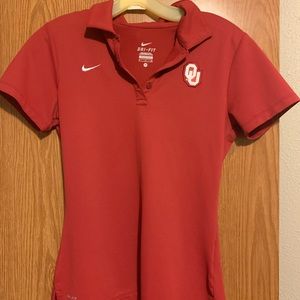 OU womens polo
